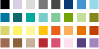 Vista background colors
