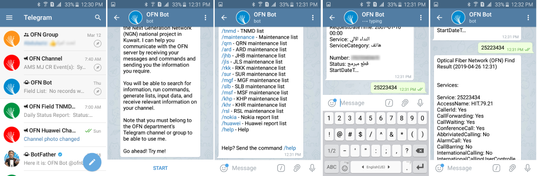 Telegram Channels and Groups Applications