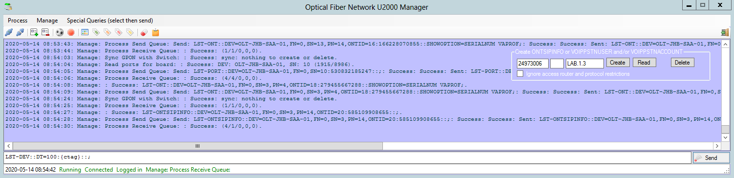Huawei NCE Northbound Interface (NBI) Manager Application